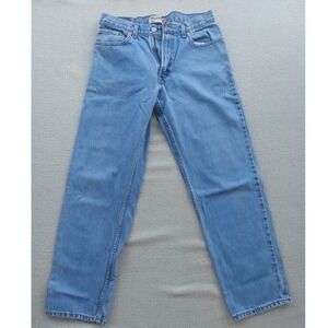 Levis Jeans‎ Mens W34 L34 Blue 550 Relaxed Fit Denim Medium Wash Casual Cotton